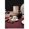 Салатник с крышкой из каучукового дерева Soft Ripples, Dual Glazing, ?22 см, Liberty Jones, изображение 2