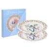 Набор тарелок Love Birds из коллекции Birds of Paradise в подарочной упаковке, 28 см, 2 шт., Liberty Jones