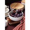 Салатник с крышкой из каучукового дерева Soft Ripples, Dual Glazing, ?22 см, Liberty Jones, изображение 5