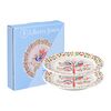 Набор тарелок Owl из коллекции Birds of Paradise в подарочной упаковке, 18 см, 2 шт., Liberty Jones