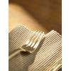 Набор столовых приборов Pure, золотистые матовые, 24 пред., Liberty Jones, изображение 8