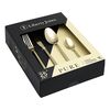 Набор столовых приборов Pure, золотистые матовые, 16 пред., Liberty Jones, изображение 6