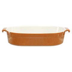 Блюдо для запекания Soft Ripples, 35,9х23,3 см, карамельное, Liberty Jones