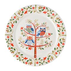 Тарелка Owl из коллекции Birds of Paradise, 21 см, Liberty Jones