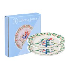 Набор тарелок Toucan из коллекции Birds of Paradise в подарочной упаковке, 18 см, 2 шт., Liberty Jones