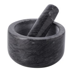 Ступка Marm, 12,7х7,6 см, черный мрамор, Liberty Jones
