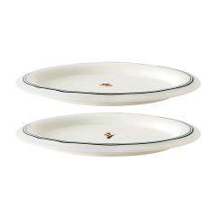 Набор обеденных тарелок Plush, Little Petals, 26 см, 2 шт., Liberty Jones