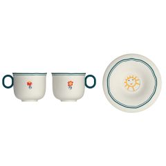 Чайная пара Plush, Sun Kiss, 280 мл, Liberty Jones