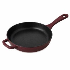 Сковорода чугунная 26 см из коллекции 'Шеффилд', бургунди, Liberty Jones