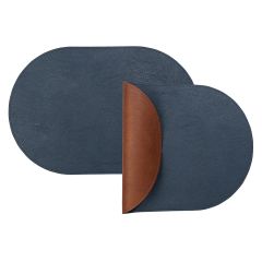 Салфетка сервировочная Pool, 30х45 см, синяя/коричневая, Liberty Jones