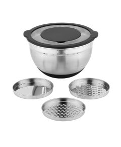 Миска для смешивания с крышкой Etalon, ?20 см, 2,8 л, Liberty Jones