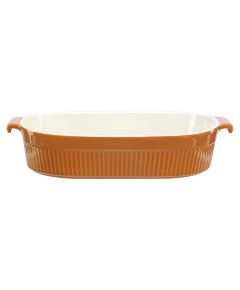 Блюдо для запекания Soft Ripples, 35,9х23,3 см, карамельное, Liberty Jones