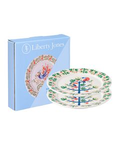 Набор тарелок Toucan из коллекции Birds of Paradise в подарочной упаковке, 18 см, 2 шт., Liberty Jones