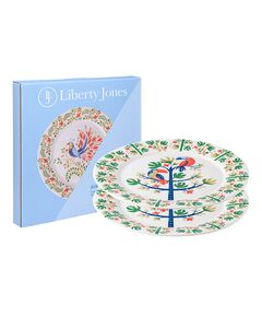 Набор тарелок Toucan из коллекции Birds of Paradise в подарочной упаковке, 28 см, 2 шт., Liberty Jones