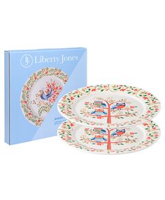 Набор тарелок Owl из коллекции Birds of Paradise в подарочной упаковке, 28 см, 2 шт., Liberty Jones