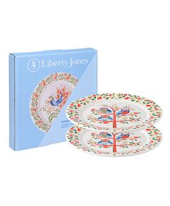 Набор тарелок Owl из коллекции Birds of Paradise в подарочной упаковке, 21 см, 2 шт., Liberty Jones