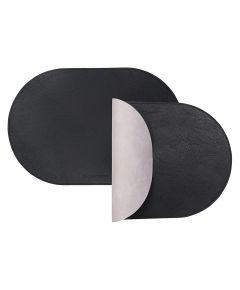 Салфетка сервировочная Pool, 30х45 см, черная/светло-серая, Liberty Jones