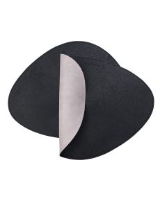 Салфетка сервировочная Drop, 33х41 см, черная/светло-серая, Liberty Jones