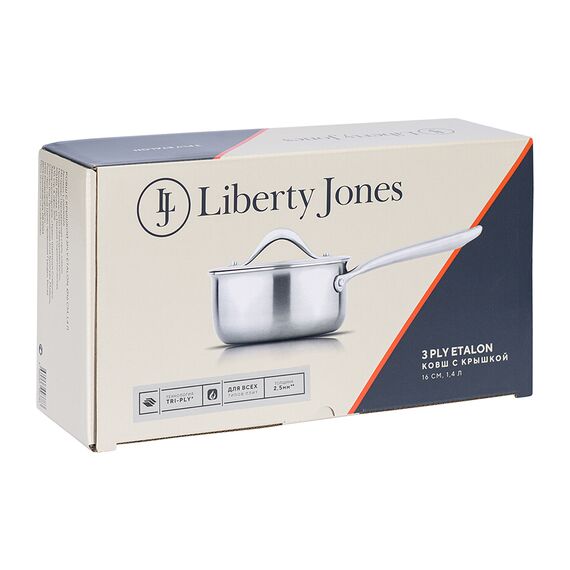Ковш с крышкой 3Ply Etalon, ?16 см, 1,4 л, Liberty Jones, изображение 18