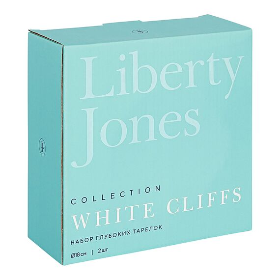 Набор глубоких тарелок White Cliffs, ?18 см, 750 мл, 2 шт., Liberty Jones, изображение 10