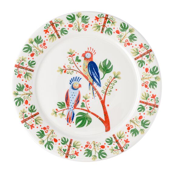 Тарелка Parrot из коллекции Birds of Paradise, 21 см, Liberty Jones