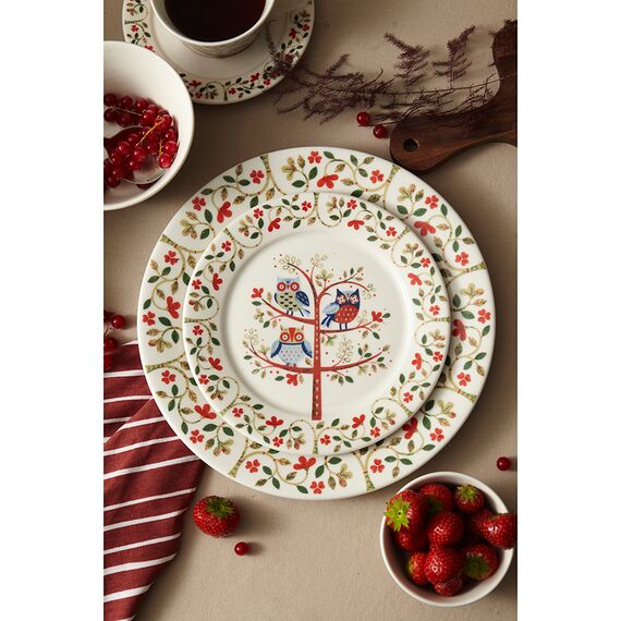 Тарелка Owl из коллекции Birds of Paradise, 28 см, Liberty Jones, изображение 4