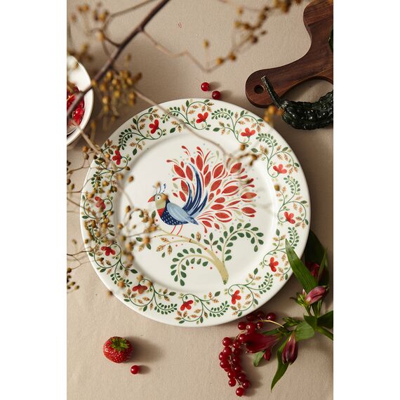 Тарелка Fantail Bird из коллекции Birds of Paradise, 28 см, Liberty Jones, изображение 3
