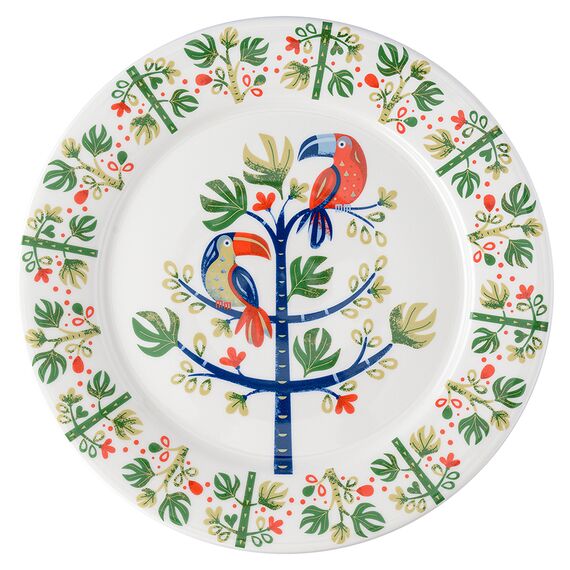 Тарелка Toucan из коллекции Birds of Paradise, 28 см, Liberty Jones