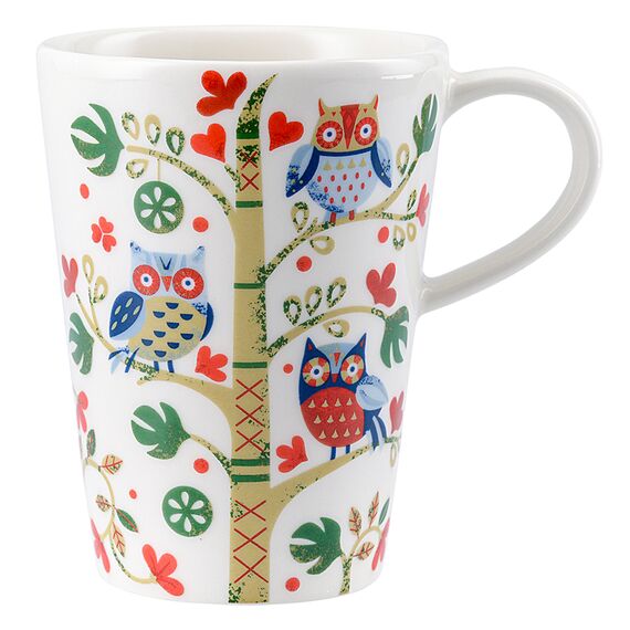 Кружка Owl из коллекции Birds of Paradise, 350 мл, Liberty Jones