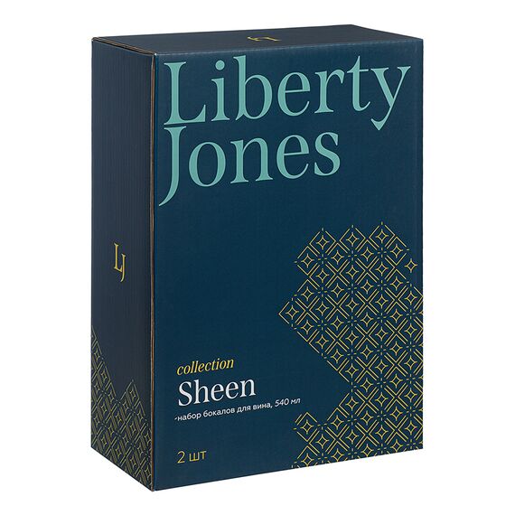 Набор бокалов для вина Sheen, 540 мл, 2 шт., Liberty Jones, изображение 13