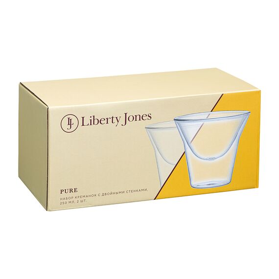 Набор креманок с двойными стенками Pure, 250 мл, 2 шт., Liberty Jones, изображение 4