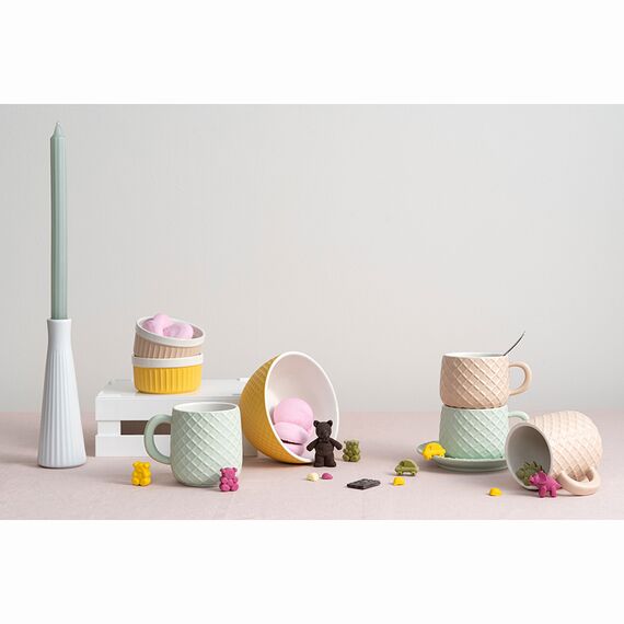 Чайная пара Marshmallow 300 мл цвета топленого молока, Liberty Jones, изображение 9