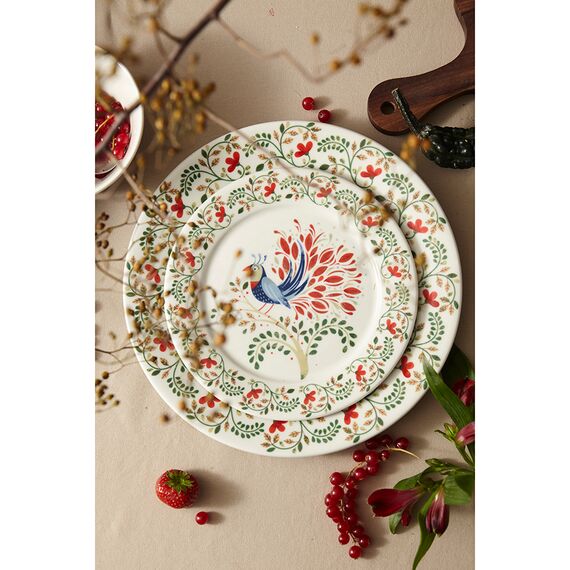 Набор тарелок Fantail Bird из коллекции Birds of Paradise в подарочной упаковке, 21 см, 2 шт., Liberty Jones, изображение 3