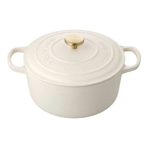 Кастрюля с крышкой из коллекции 'Шеффилд', 26 см, молочная, Liberty Jones