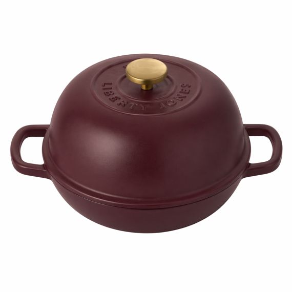 Форма для выпечки хлеба из коллекции 'Шеффилд', 26 см, бургунди, Liberty Jones