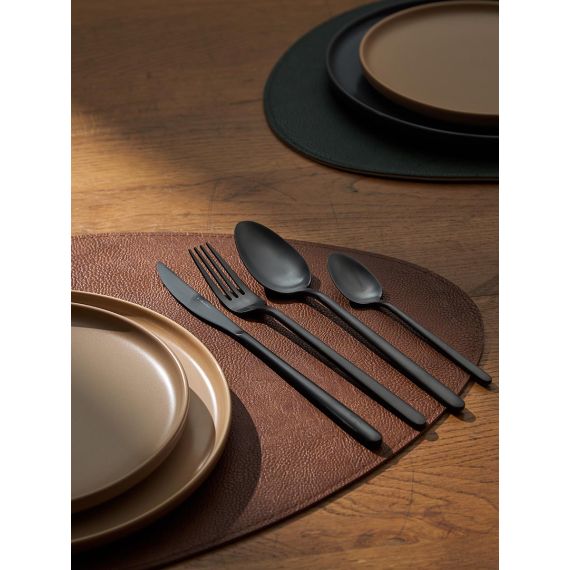 Набор столовых приборов Pure, черные матовые, 16 пред., Liberty Jones, изображение 5