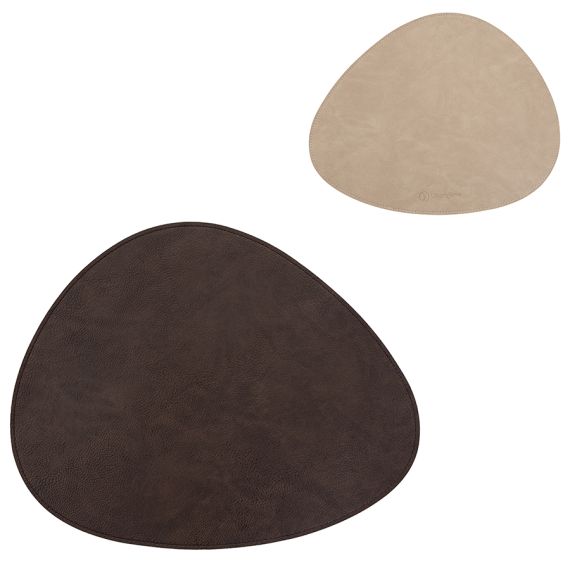 Салфетка сервировочная Drop, 33х41 см, коричневая/бежевая, Liberty Jones, изображение 2