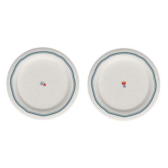 Набор тарелок Plush, Sunny Bells, 21 см, 2 шт., Liberty Jones