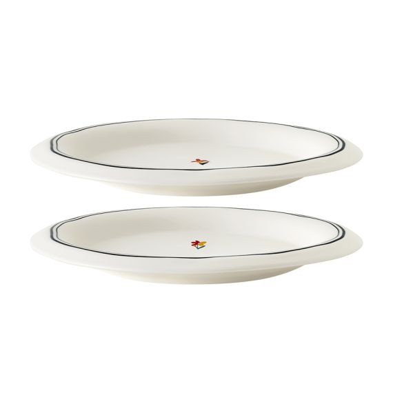 Набор тарелок Plush, Little Petals, 21 см, 2 шт., Liberty Jones