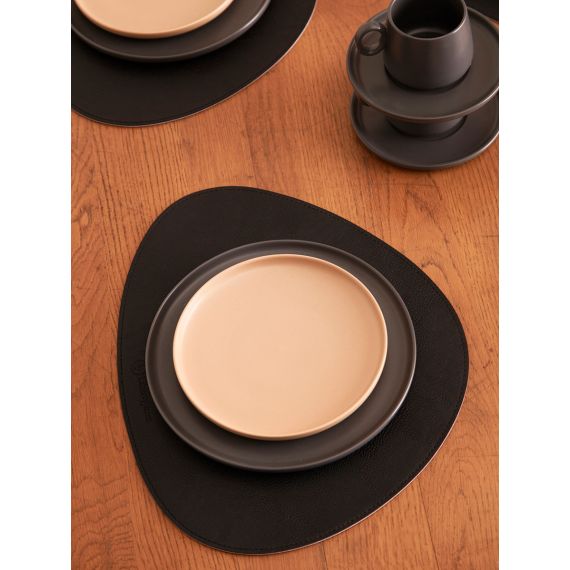 Салфетка сервировочная Drop, 33х41 см, черная/светло-серая, Liberty Jones, изображение 3