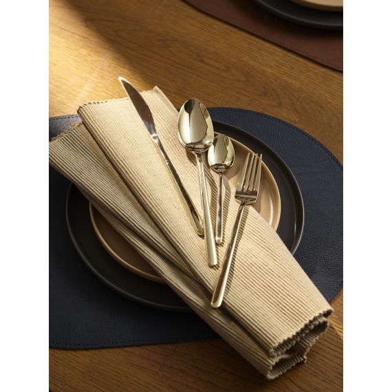 Набор столовых приборов Pure, золотистые глянцевые, 24 пред., Liberty Jones, изображение 7