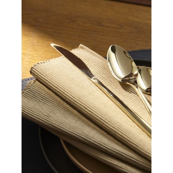 Набор столовых приборов Pure, золотистые глянцевые, 24 пред., Liberty Jones, изображение 8