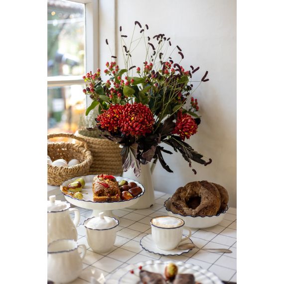 Тарелка глубокая Santorini, 20 см, 800 мл, Liberty Jones, изображение 3