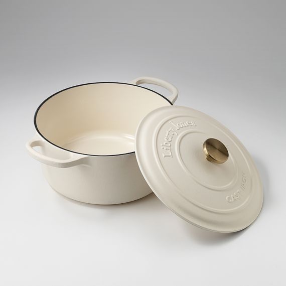 Кастрюля с крышкой из коллекции 'Шеффилд', 26 см, молочная, Liberty Jones, изображение 7