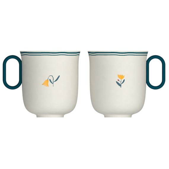 Набор кружек Plush, Golden Bells, 400 мл, 2 шт., Liberty Jones