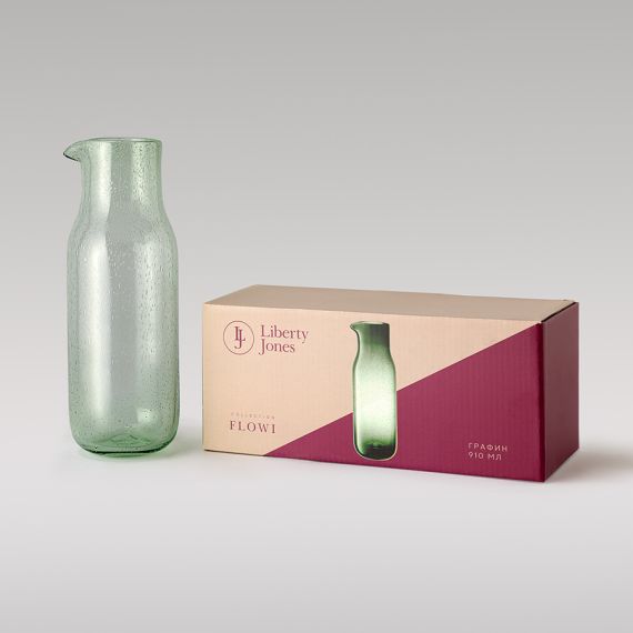 Графин Flowi, 910 мл, зеленый, Liberty Jones, изображение 7