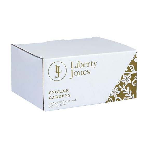 Набор чайных пар English Gardens, 235 мл, 2 шт., Liberty Jones, изображение 4