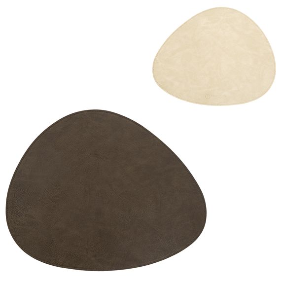 Салфетка сервировочная Drop, 33х41 см, темно-коричневая/молочная, Liberty Jones, изображение 2