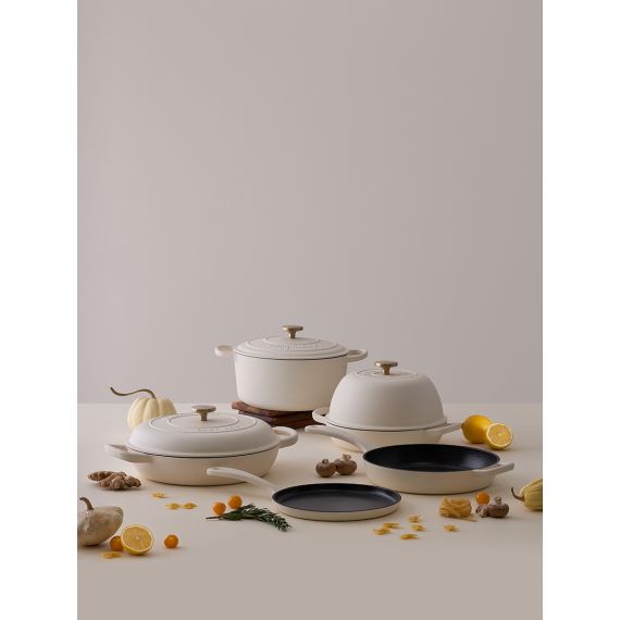 Сковорода блинная чугунная 24 см из коллекции 'Шеффилд', молочная, Liberty Jones, изображение 2