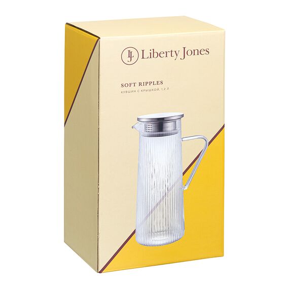 Кувшин с крышкой Soft Ripples, 1,2 л, Liberty Jones, изображение 7